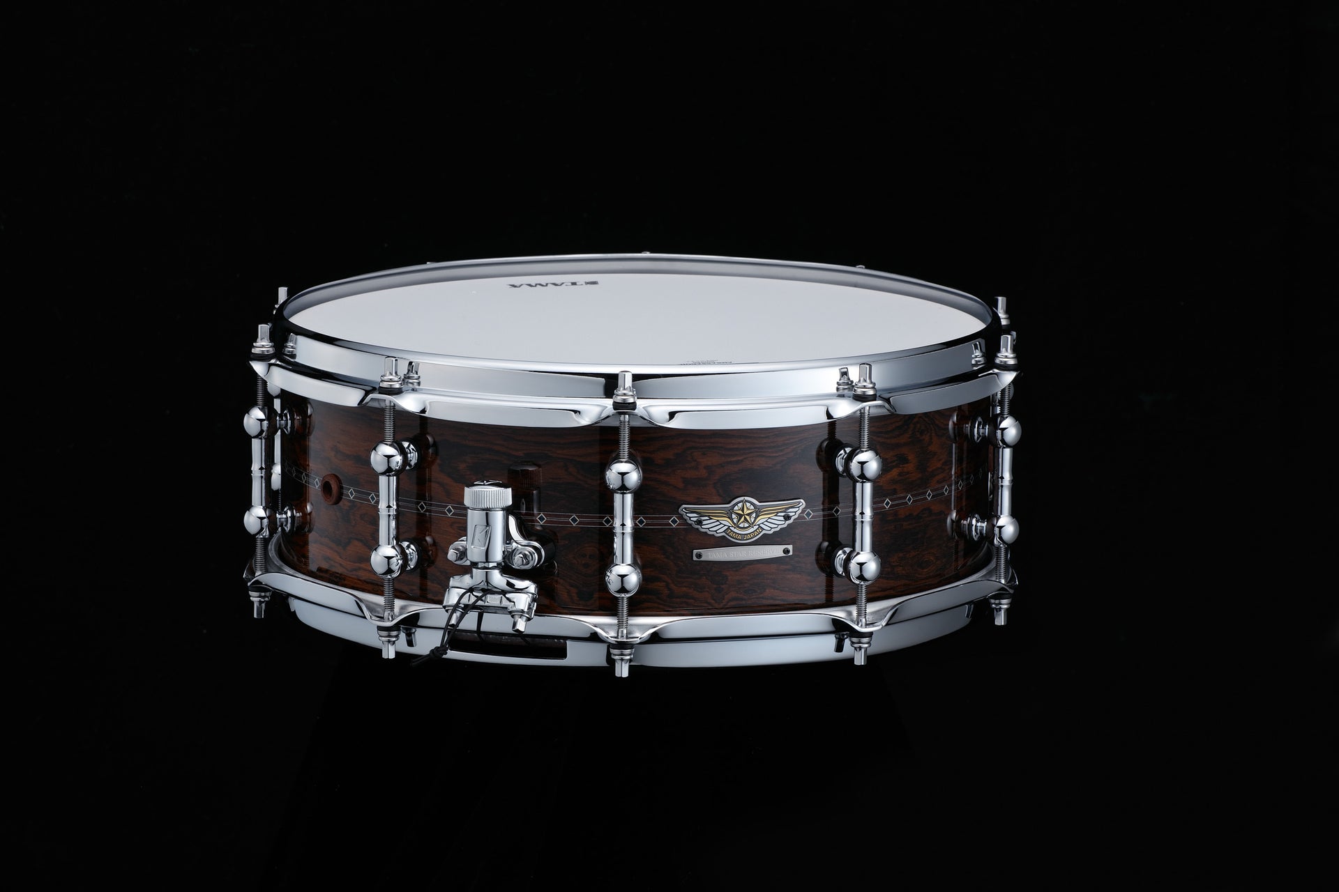 TBWS145S-GCD Star Reserve, Bubinga/Walnut 14 x 5