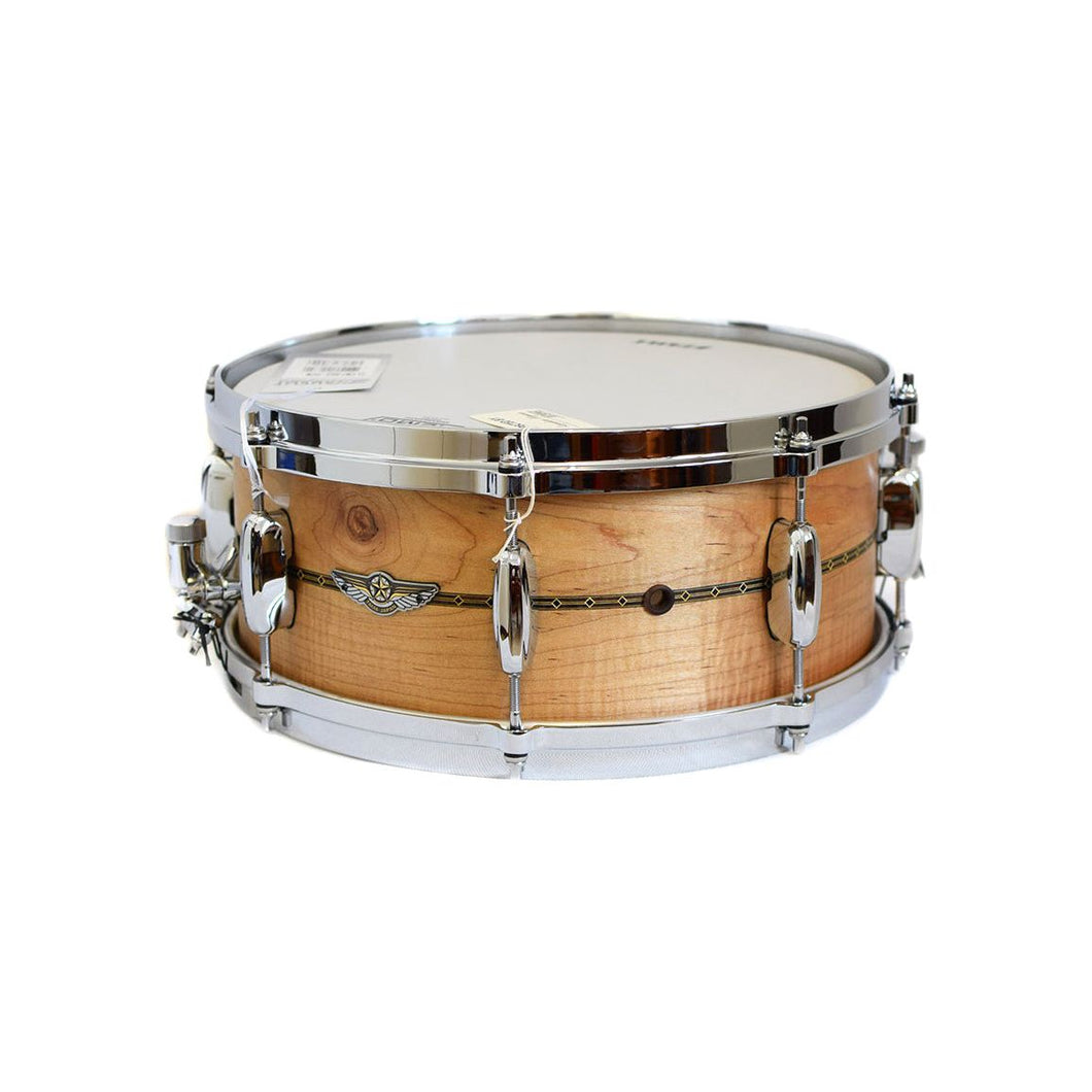 Tama - TLCM146S-OCM Star Solid Curly Maple Snare Drum - Musik Utan Gränser 