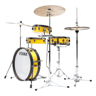 Tama - LJK48PBN-ELY Club-JAM Pancake Shell Kit Electric Yellow - Musik Utan Gränser 