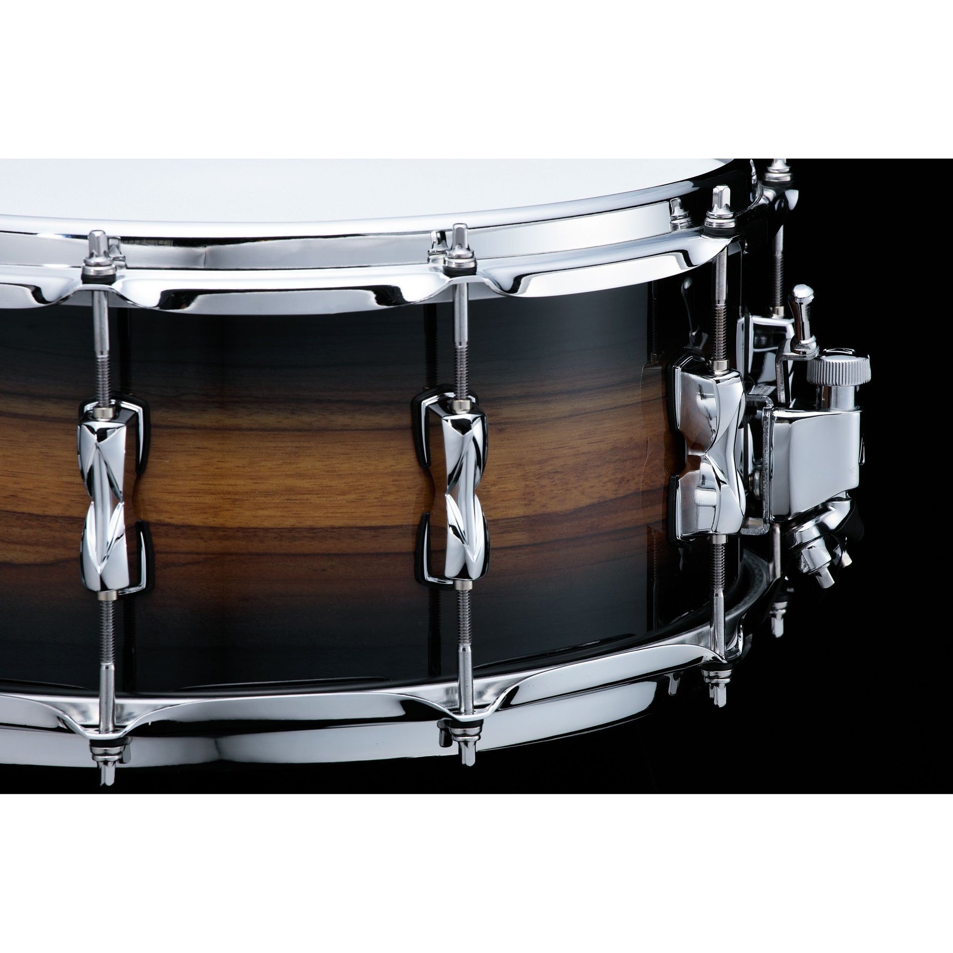 S.L.P. Limited Hybrid Maple/Bubinga Snare - LBM1465Z-MZB, i Midnight Zebrawood Burst.