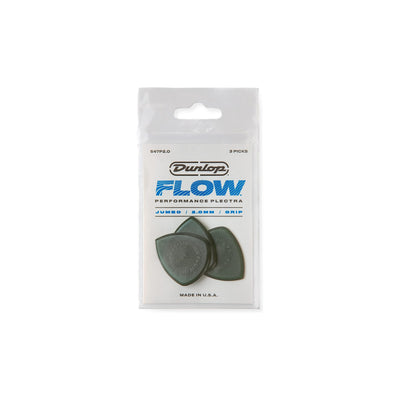 Dunlop - Flow Jumbo W/GRIP 2.0MM 547P200 - 3/PLYPK - Musik Utan Gränser 