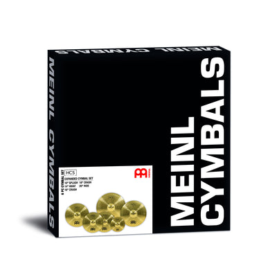 Meinl - HCS Expander Cymbal Set, 10S/14H/16C/18C/20R - Musik Utan Gränser 