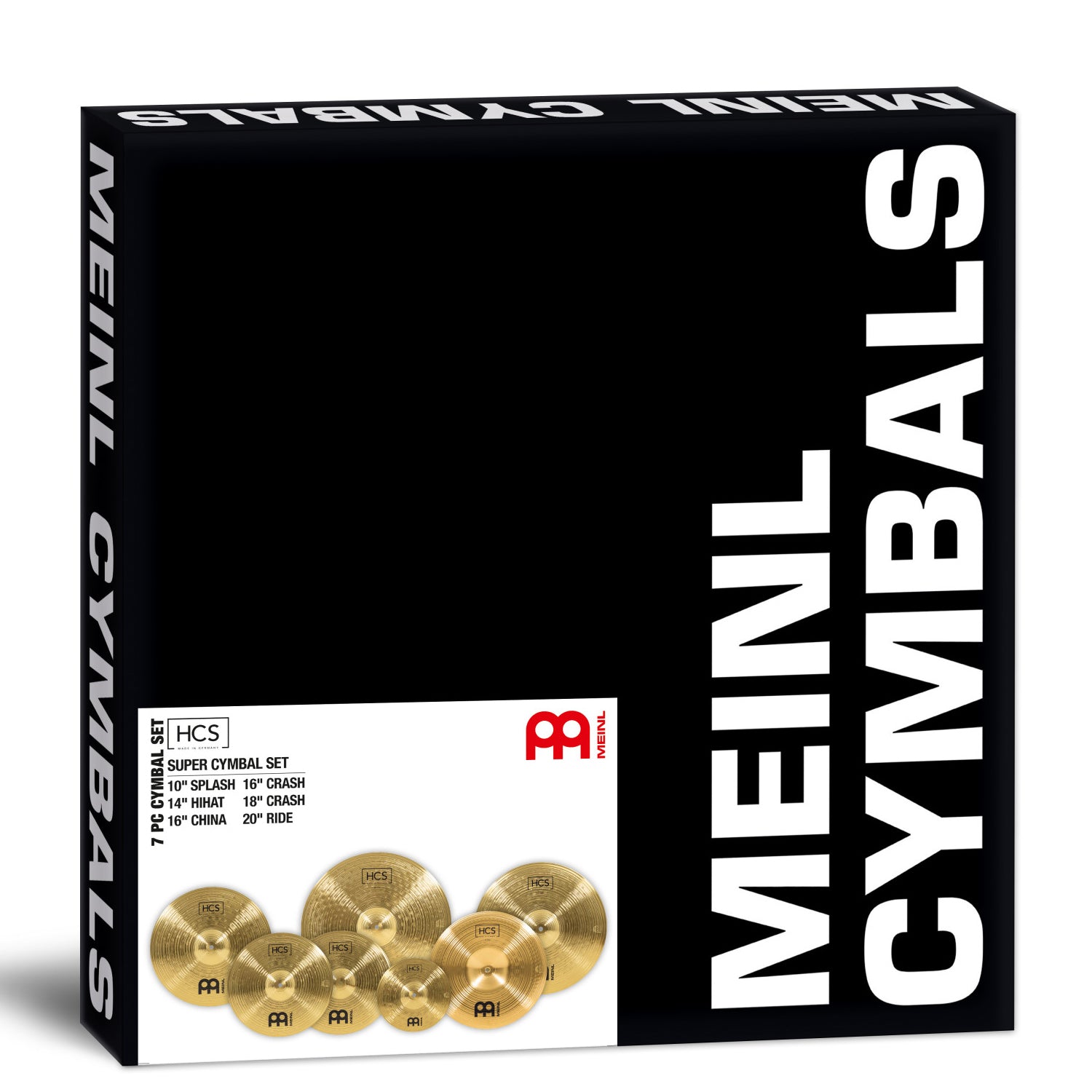 Meinl - HCS Super Cymbal Set (6-pcs) HCS-SCS - Musik Utan Gränser 