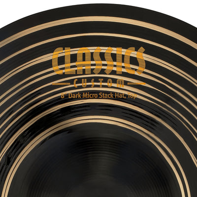 8'' Dark Micro Stack Hi-hat - CC8DAH