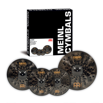 Meinl - CCD141620 Cymbal-set Dark 14''HH/16''C/20''R, CCD141620 - Musik Utan Gränser 