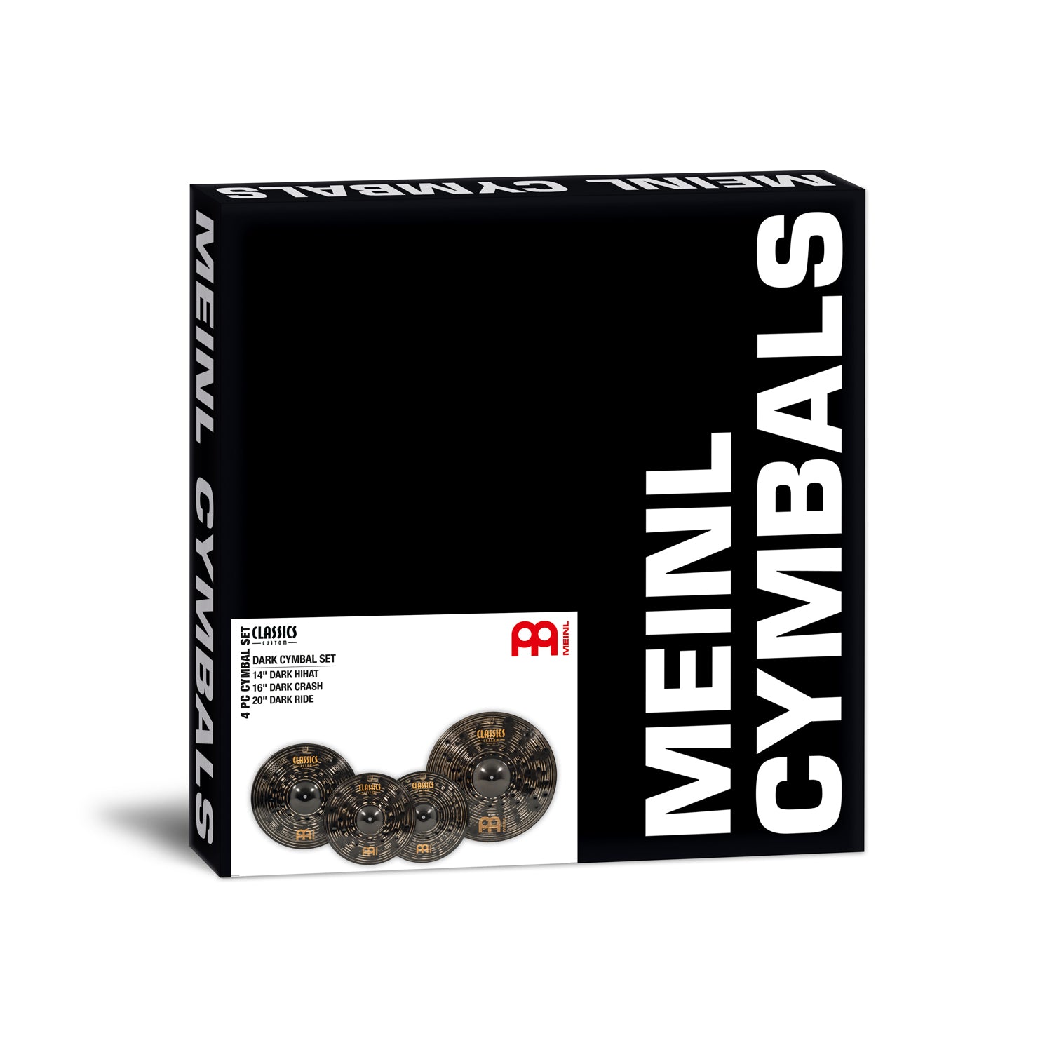 Meinl - CCD141620 Cymbal-set Dark 14''HH/16''C/20''R, CCD141620 - Musik Utan Gränser 