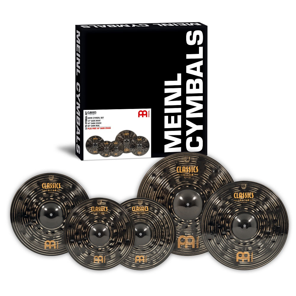 Classics Custom Dark Bonus Cymbalpack - CCD460 +18