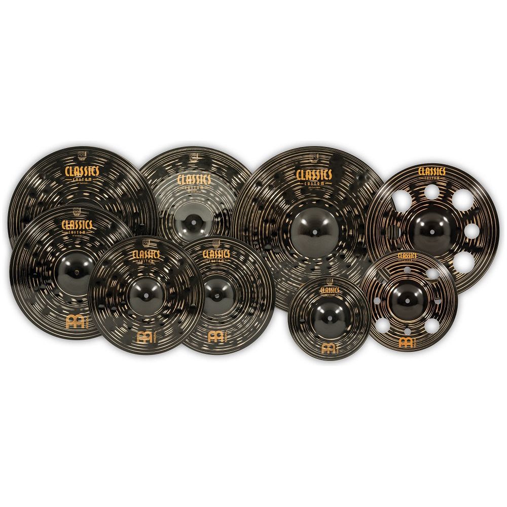 Meinl - CCD-ES1 Classics Custom Dark 8 pcs Cymbal Set - Musik Utan Gränser 
