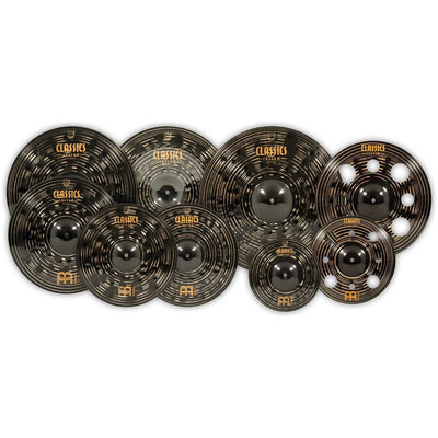 Meinl - CCD-ES1 Classics Custom Dark 8 pcs Cymbal Set - Musik Utan Gränser 