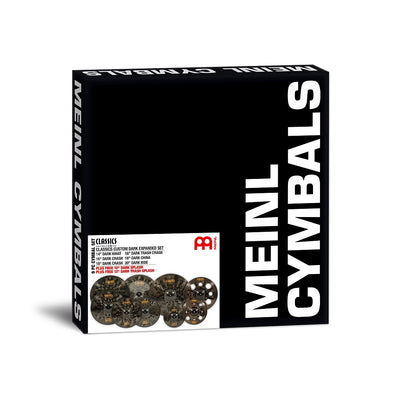 Meinl - CCD-ES1 Classics Custom Dark 8 pcs Cymbal Set - Musik Utan Gränser 