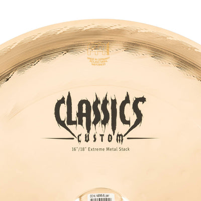 Meinl - CC16/18EMS-B Extreme Stack 16"/18" - Musik Utan Gränser 