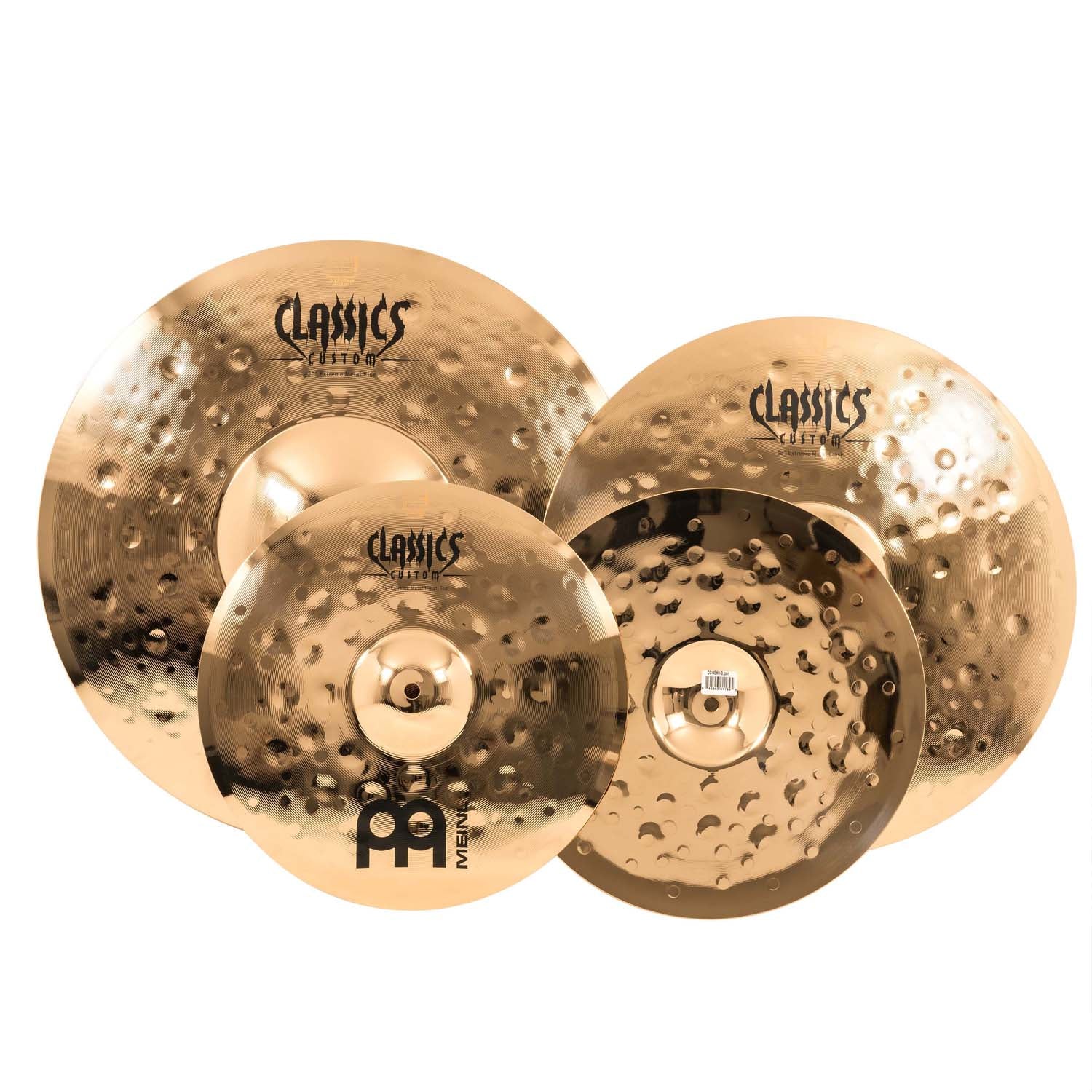 Meinl - CC-EM480 Cymbal-set Extreme 14''/18''/20'' CC-EM480 - Musik Utan Gränser 