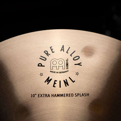 Meinl - PA10EHS 10'' Pure Alloy Extra Hammered Splash - Musik Utan Gränser 
