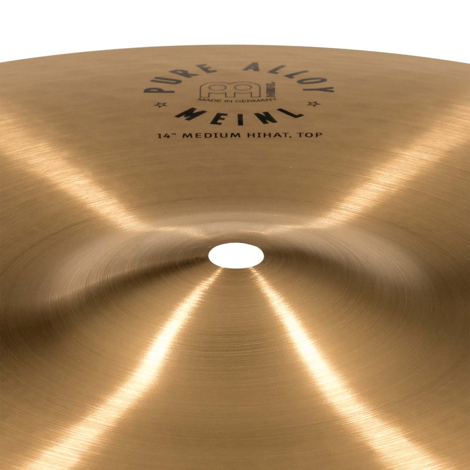 Meinl - PA14MH 14" Pure Alloy Medium Hi-hat - Musik Utan Gränser 