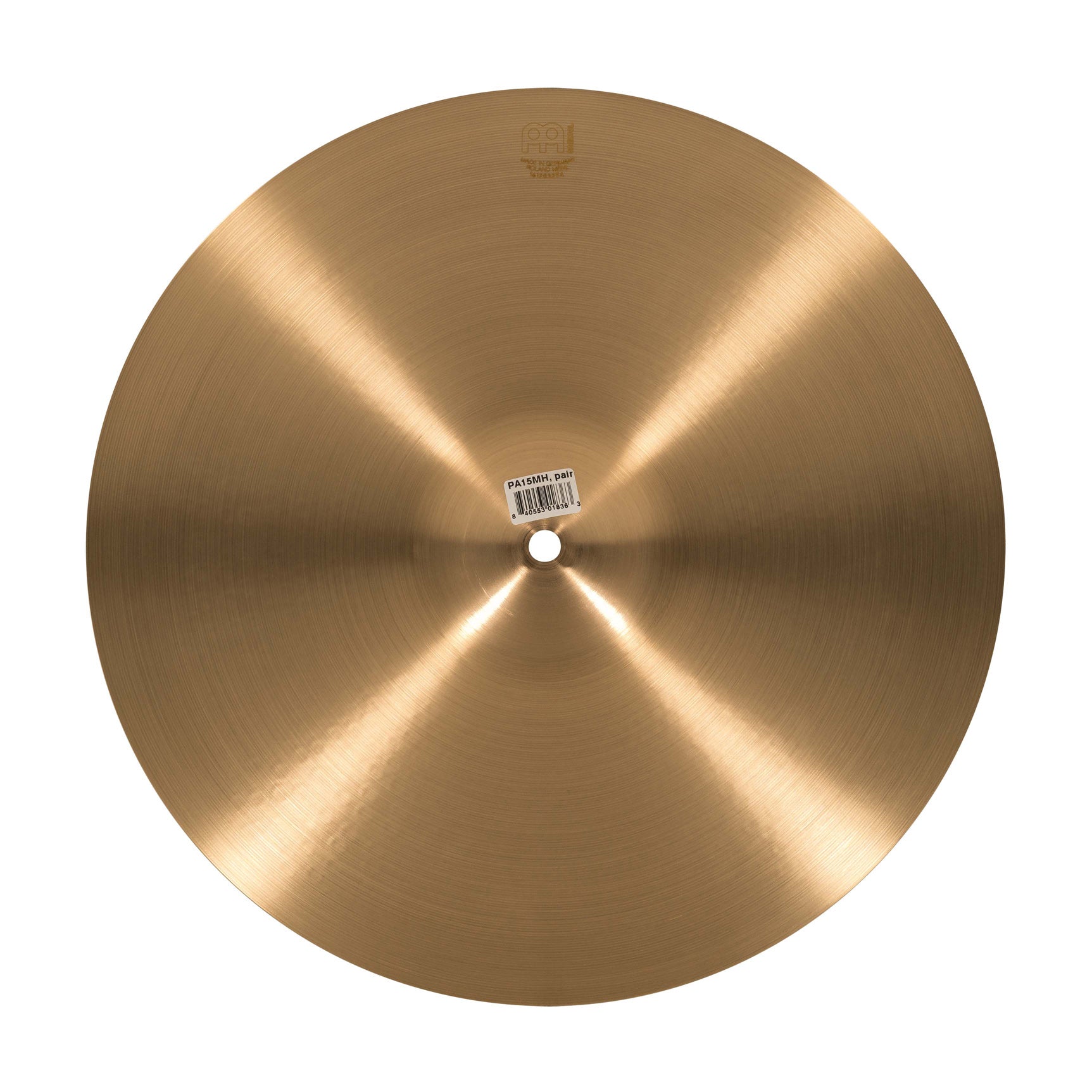 Meinl - PA15MH 15" Pure Alloy Medium Hi-hat - Musik Utan Gränser 