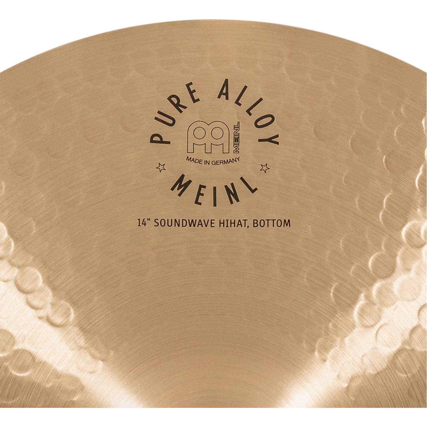 Meinl - PA14SWH Pure Alloy 14'' Soundwave Hi-Hat - Musik Utan Gränser 
