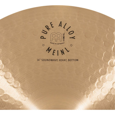 Meinl - PA14SWH Pure Alloy 14'' Soundwave Hi-Hat - Musik Utan Gränser 