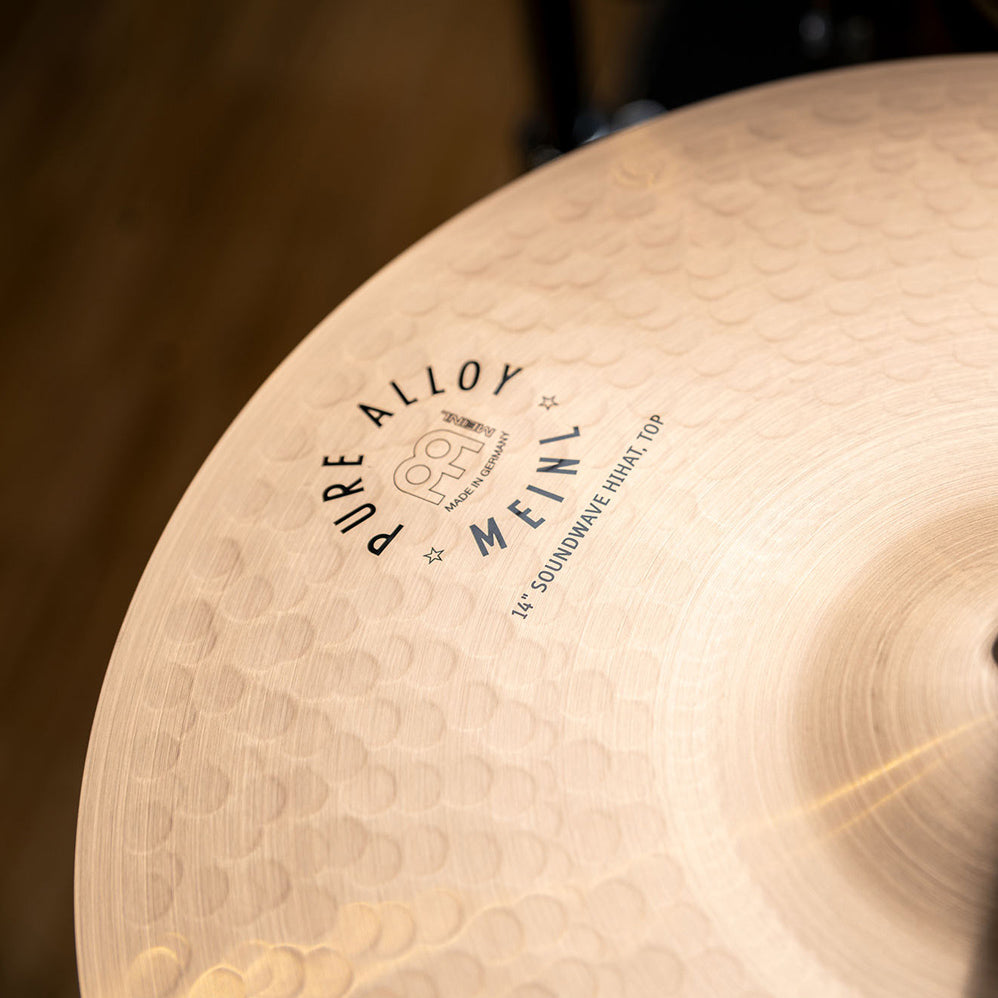 Meinl - PA14SWH Pure Alloy 14'' Soundwave Hi-Hat - Musik Utan Gränser 