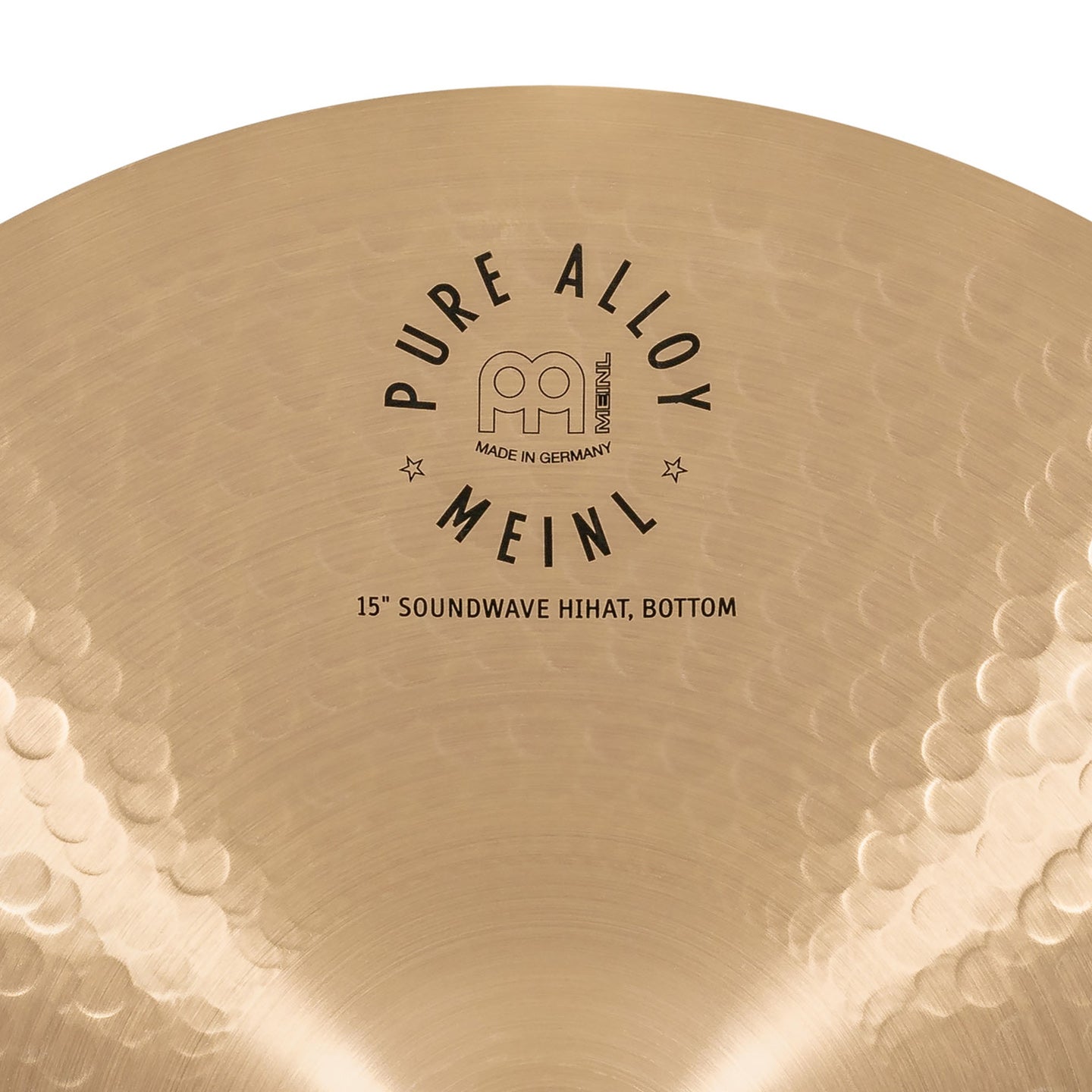 Meinl - PA15SWH Pure Alloy 15'' Soundwave Hi-Hat - Musik Utan Gränser 