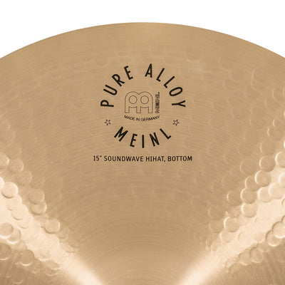 Meinl - PA15SWH Pure Alloy 15'' Soundwave Hi-Hat - Musik Utan Gränser 