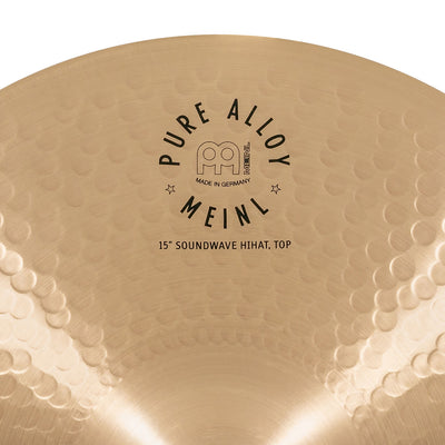Meinl - PA15SWH Pure Alloy 15'' Soundwave Hi-Hat - Musik Utan Gränser 