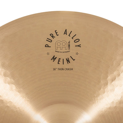 Meinl - PA16TC 16" Pure Alloy Thin Crash - Musik Utan Gränser 