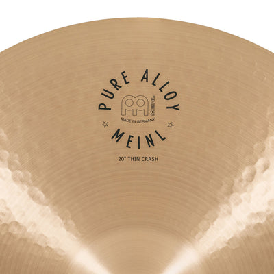 Meinl - PA20TC 20" Pure Alloy Thin Crash - Musik Utan Gränser 