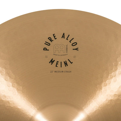 Meinl - PA22MC 22" Pure Alloy Medium Crash - Musik Utan Gränser 