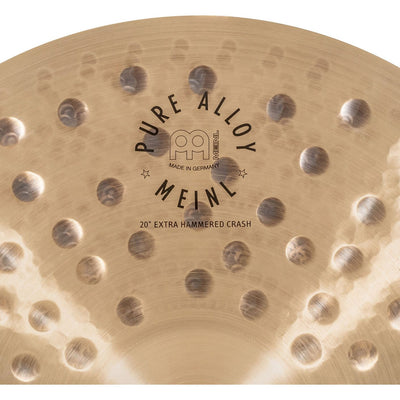 Meinl - PA20EHCR 20" Pure Alloy Extra Hammered Crash-Ride - Musik Utan Gränser 