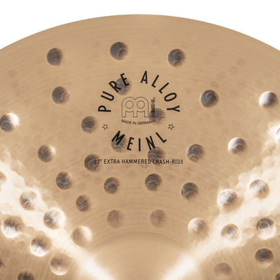 Meinl - PA22EHCR 22" Pure Alloy Extra Hammered Crash-Ride - Musik Utan Gränser 