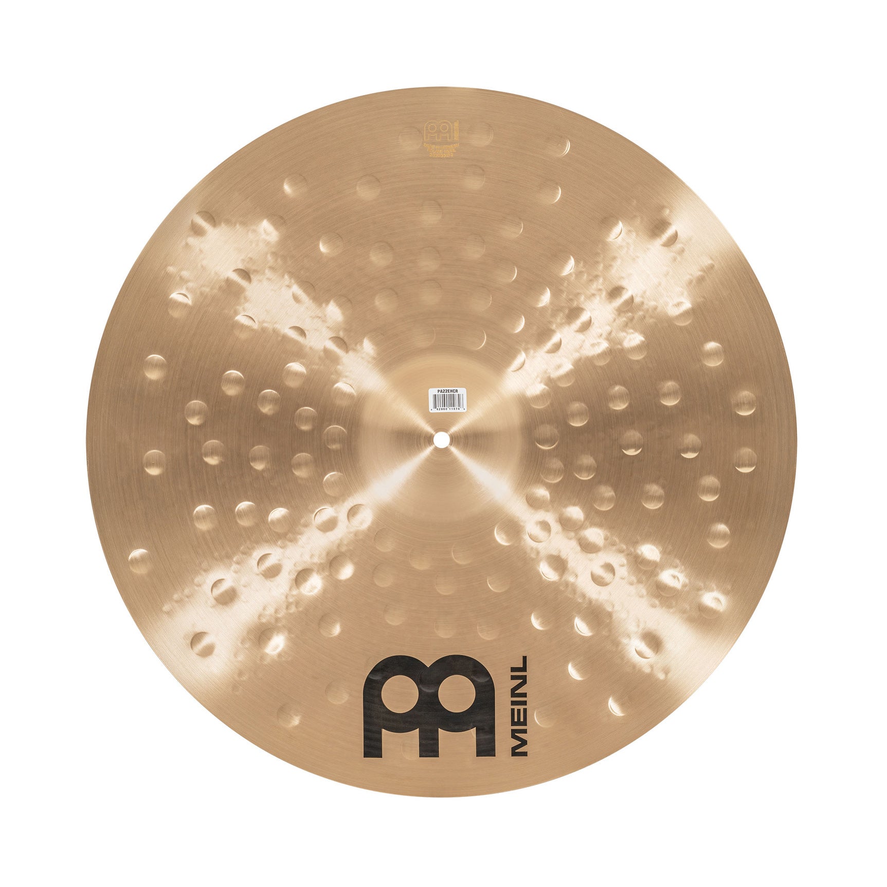Meinl - PA22EHCR 22" Pure Alloy Extra Hammered Crash-Ride - Musik Utan Gränser 