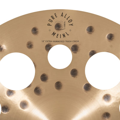 Meinl - PA18EHTRC 18'' Pure Alloy Extra Hammered Trash Crash - Musik Utan Gränser 