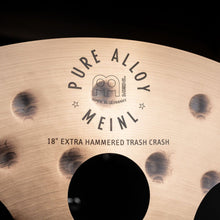 Ladda upp bild till gallerivisning, Meinl - PA18EHTRC 18'' Pure Alloy Extra Hammered Trash Crash - Musik Utan Gränser 
