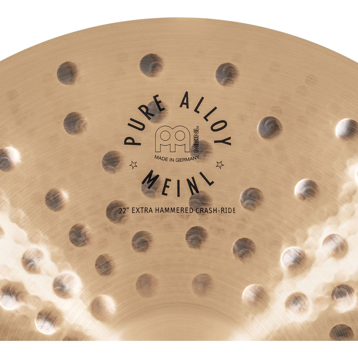 Meinl - PA22EHR 22" Pure Alloy Extra Hammered Ride - Musik Utan Gränser 
