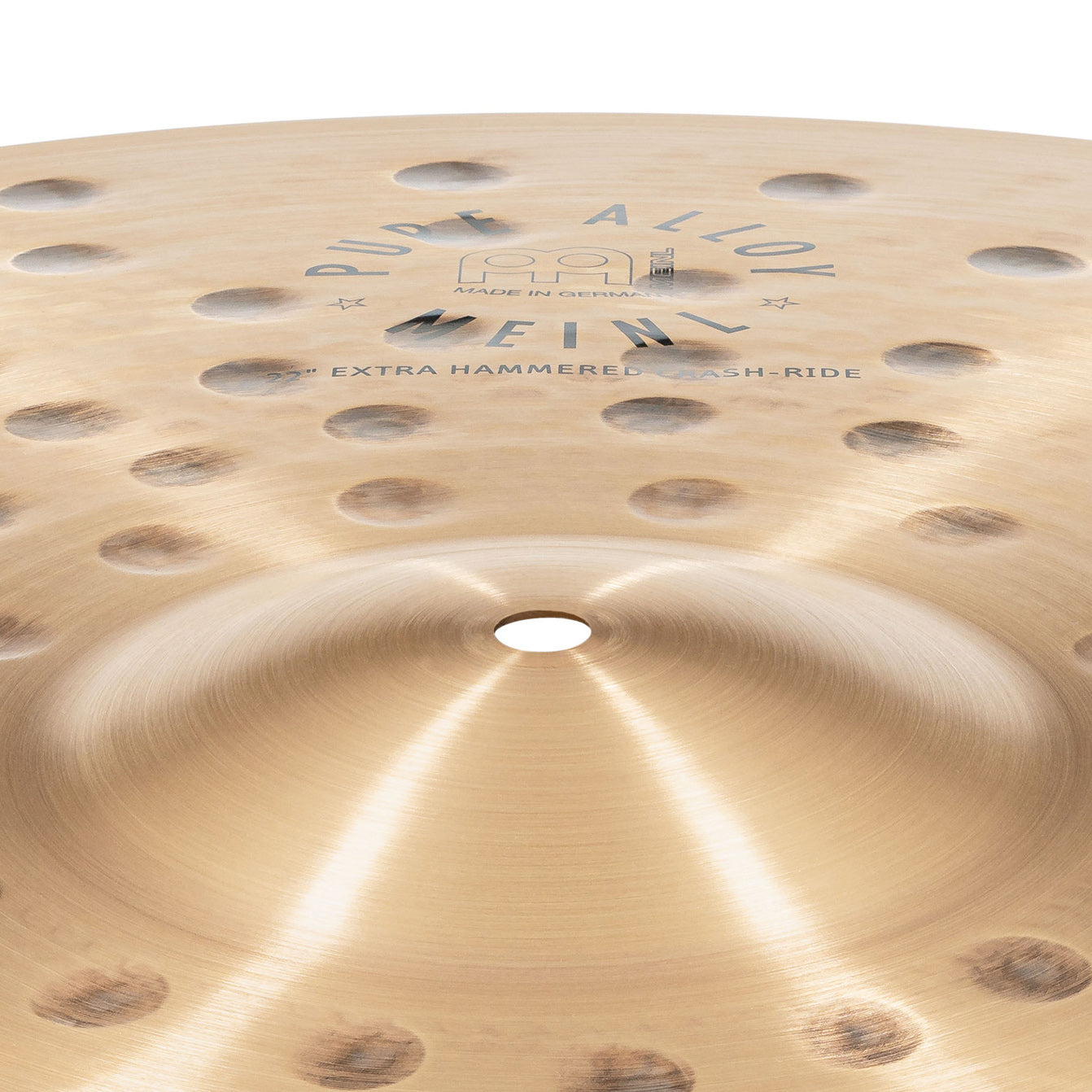Meinl - PA22EHR 22" Pure Alloy Extra Hammered Ride - Musik Utan Gränser 