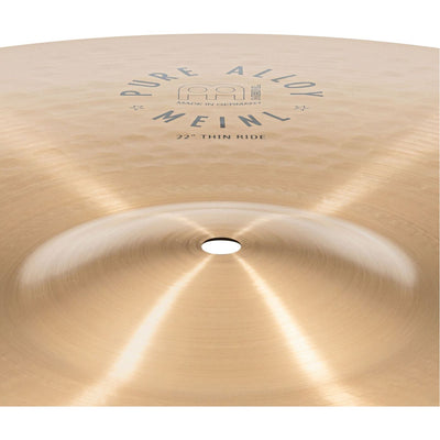 Meinl - PA22TR 22" Pure Alloy Thin Ride - Musik Utan Gränser 
