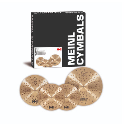 Meinl - PA-CS1 Pure Alloy Cymbal-set X-Hammered, 15H/18C/22 - Musik Utan Gränser 