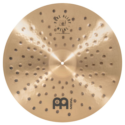 Meinl - PA-CS1 Pure Alloy Cymbal-set X-Hammered, 15H/18C/22 - Musik Utan Gränser 