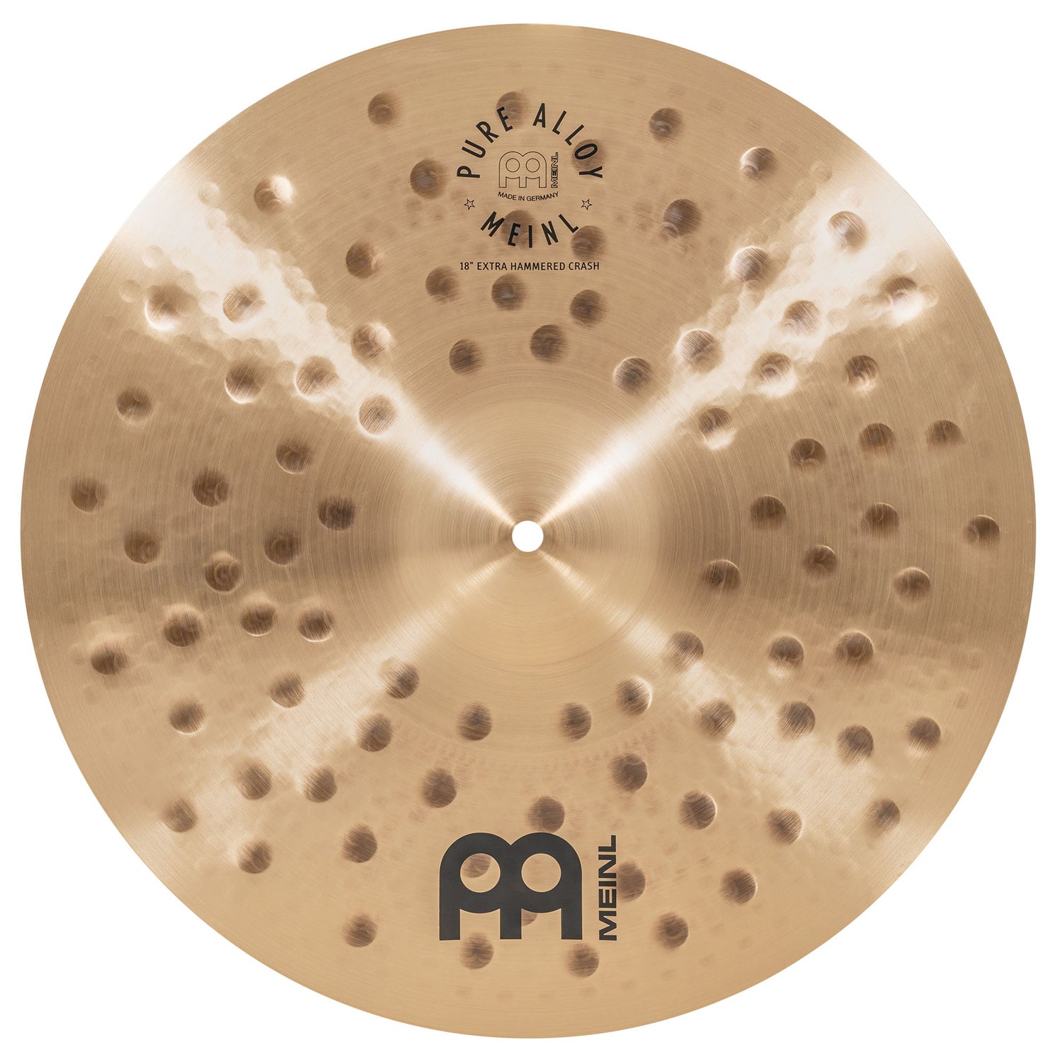 Meinl - PA-CS1 Pure Alloy Cymbal-set X-Hammered, 15H/18C/22 - Musik Utan Gränser 