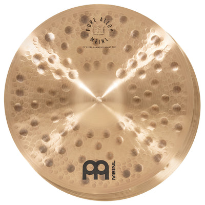 Meinl - PA-CS1 Pure Alloy Cymbal-set X-Hammered, 15H/18C/22 - Musik Utan Gränser 