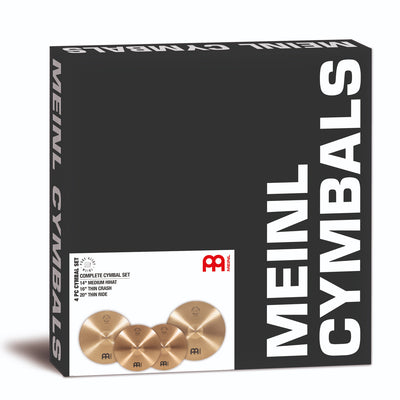 Meinl - PA-CS2 Pure Alloy Cymbal-set,, 14MH/16TC/20TR - Musik Utan Gränser 