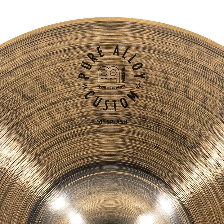 Meinl - PAC10S 10" Pure Alloy Custom Splash - Musik Utan Gränser 
