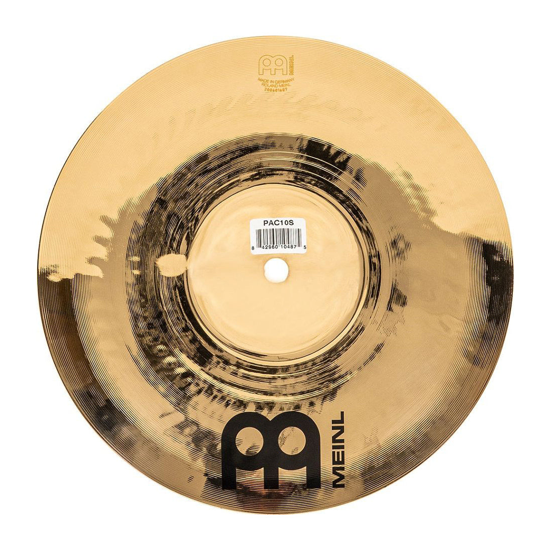 Meinl - PAC10S 10" Pure Alloy Custom Splash - Musik Utan Gränser 
