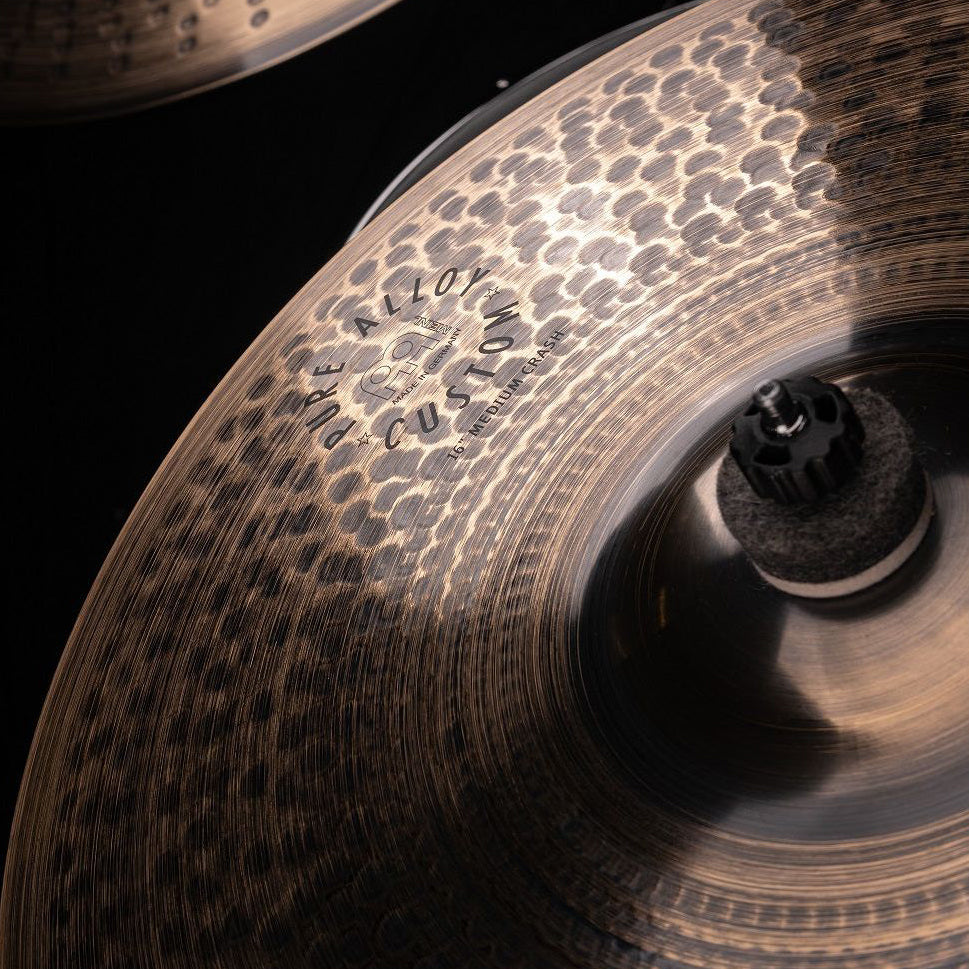 Meinl - PAC16MC 16" Pure Alloy Custom Medium Crash - Musik Utan Gränser 