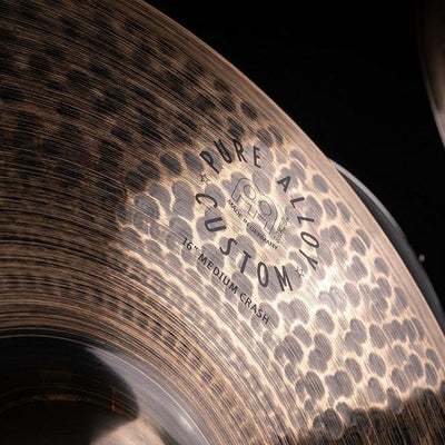 Meinl - PAC16MC 16" Pure Alloy Custom Medium Crash - Musik Utan Gränser 