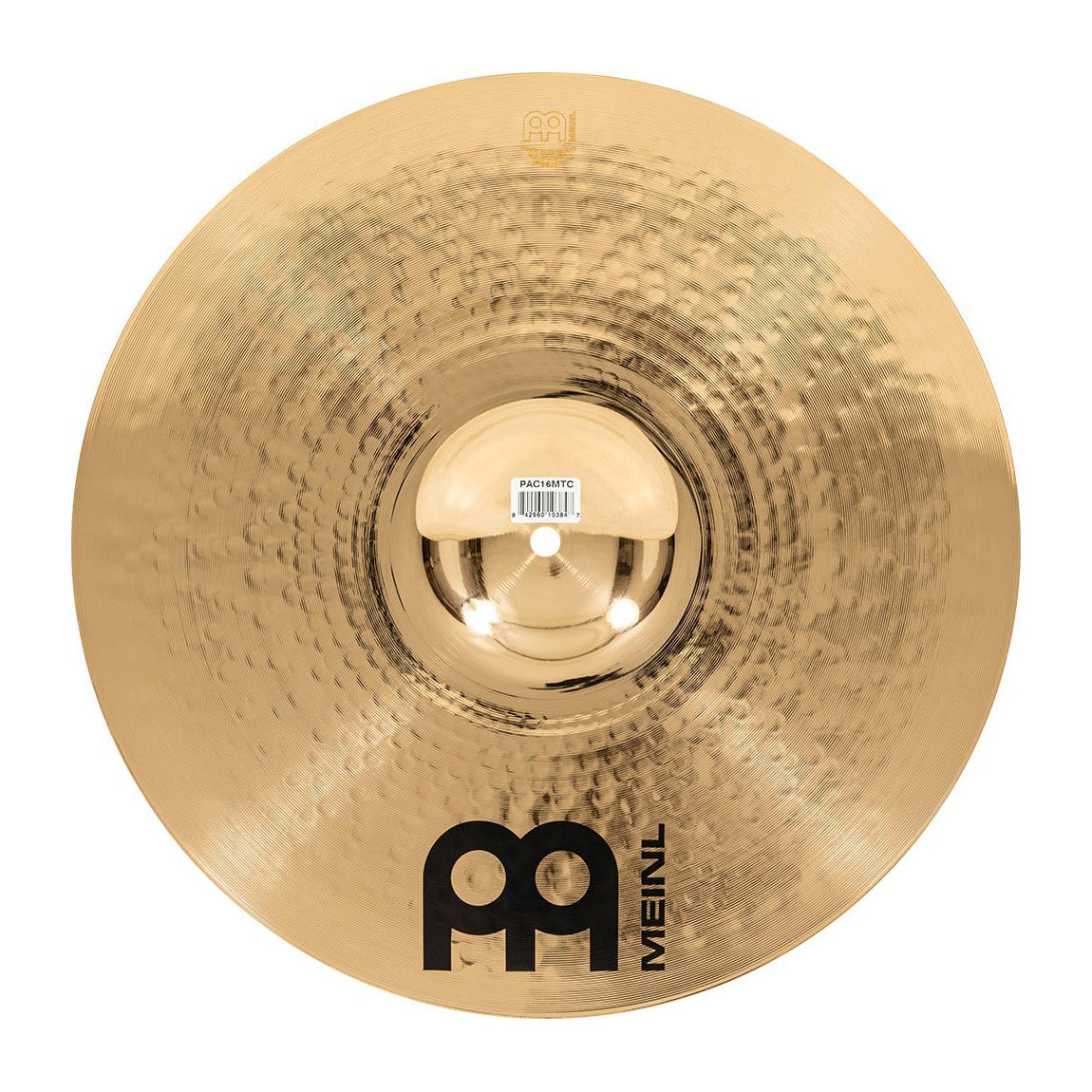 Meinl - PAC16MTC 16" Pure Alloy Custom Medium Thin Crash - Musik Utan Gränser 
