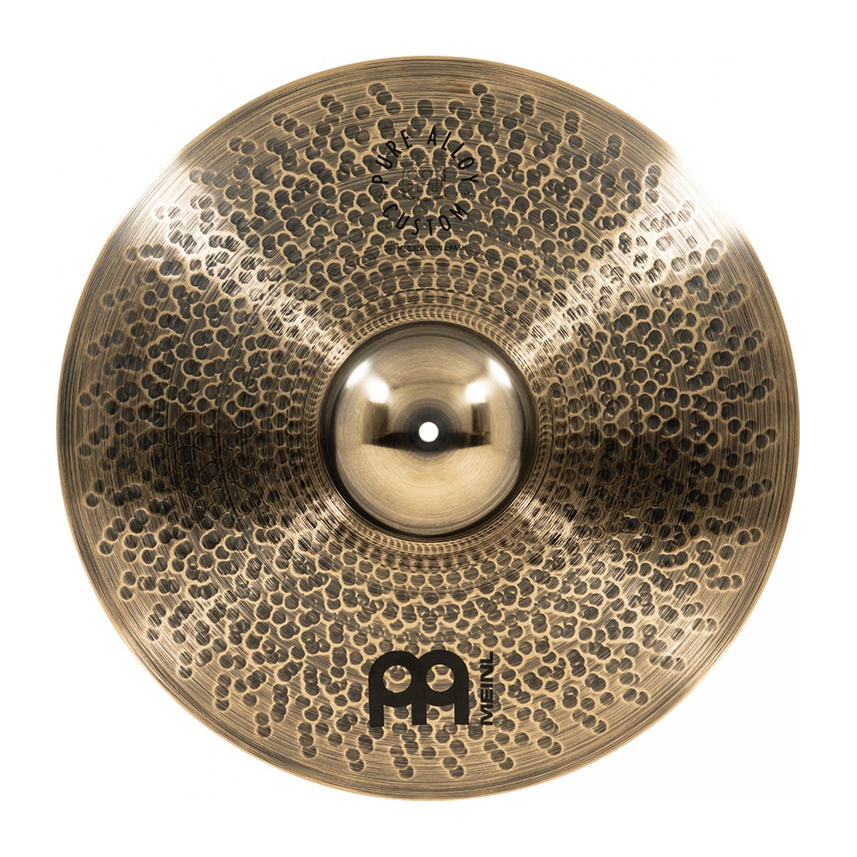 Meinl - PAC20MTC 20" Pure Alloy Custom Medium Thin Crash - Musik Utan Gränser 