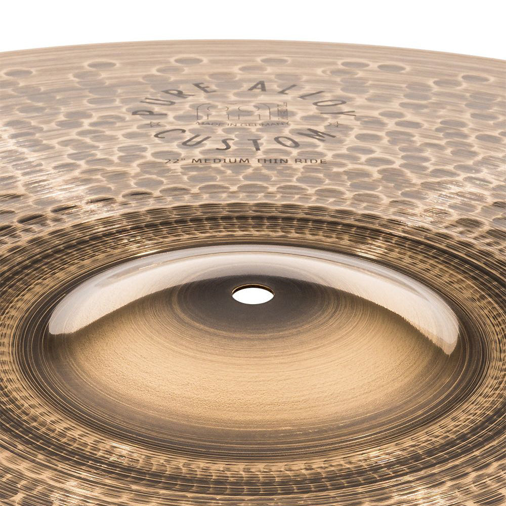 Meinl - PAC22MTR 22" Pure Alloy Custom Medium Thin Ride - Musik Utan Gränser 
