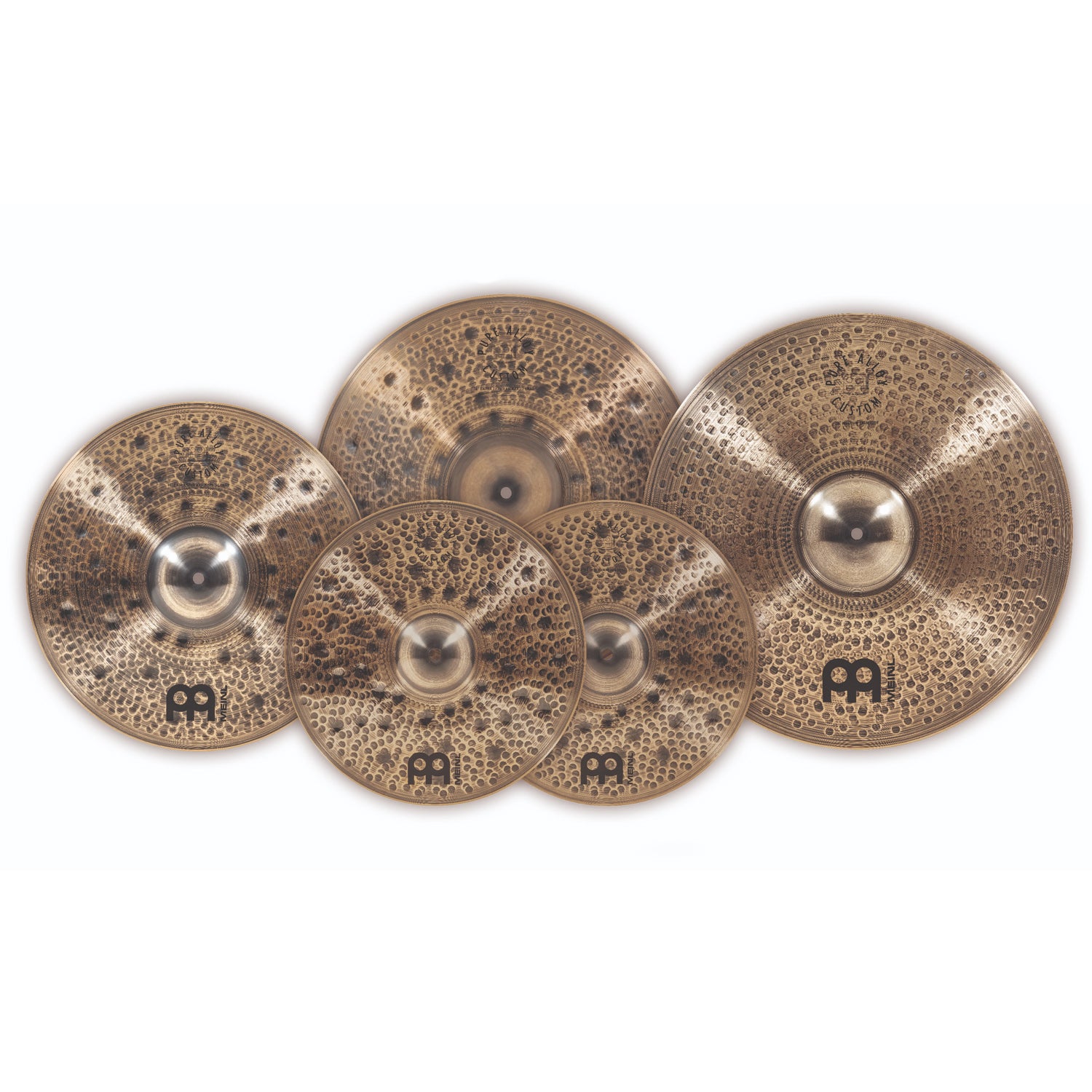 Meinl - PAC-CS2 Pure Alloy Custom Cymbal Exp. Set 15/16/18/20 - Musik Utan Gränser 