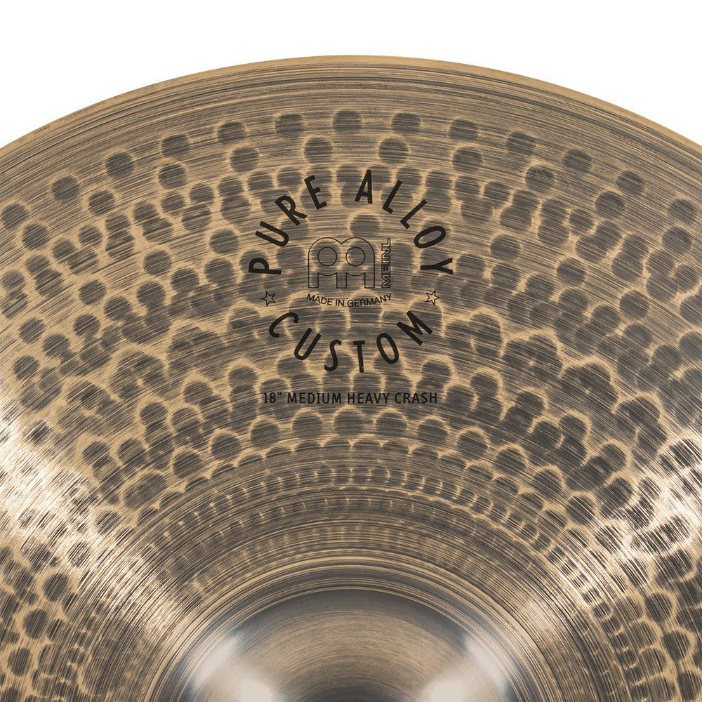 Meinl - PAC18MHC 18" Pure Alloy Custom Medium Heavy Crash - Musik Utan Gränser 